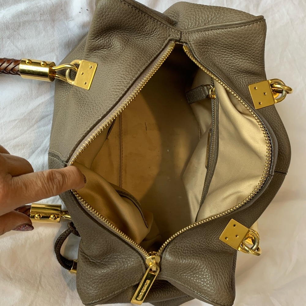High-End Michael Michael Kors Leatherbraid Handle View 4
